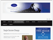 Tablet Screenshot of optimum-mind.com